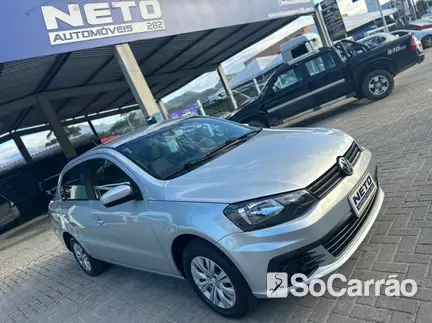 Volkswagen VOYAGE 1.6 8V na cor Prata em Santo Amaro da Imperatriz / SC - 6754471