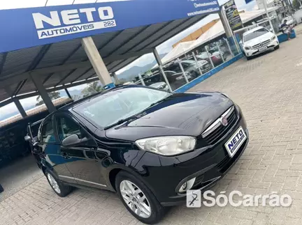 Fiat GRAND SIENA ESSENCE(SUBLIME) 1.6 16V DUAL na cor Preta em Santo Amaro da Imperatriz / SC - 6901105