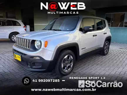 JEEP RENEGADE 1.8 16V MT5 na cor Prata em Curitiba / PR - 6513950