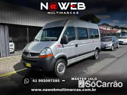 Renault MASTER MINIBUS ESCOLAR L3H2 16LUG 2.3DCI 16V na cor Prata em Curitiba / PR - 6630163