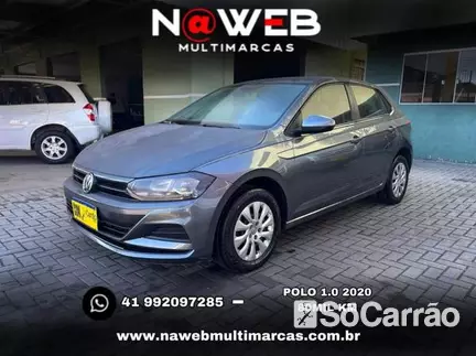 Volkswagen POLO (COMPOSITION TOUCH) 1.0 12V na cor Cinza em Curitiba / PR - 6817573