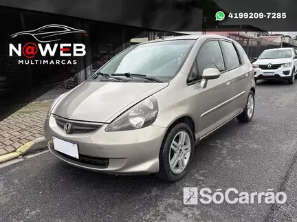 Honda FIT LX 1.4 16V MT na cor Dourada em Curitiba / PR - 6981195