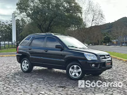 KIA SPORTAGE EX 4X2 2.0 16V MT na cor Preta no Dois Irmãos / RS - 6783343