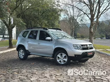 Renault DUSTER AUTHENTIQUE 1.6 16V SCE CVT X-TRONIC na cor Prata no Dois Irmãos / RS - 6794103