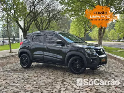 Renault KWID OUTSIDER 1.0 MT na cor Preta no Dois Irmãos / RS - 6924085