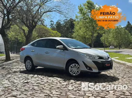 Toyota YARIS SEDAN XL 1.5 CVT na cor Prata no Dois Irmãos / RS - 6926224