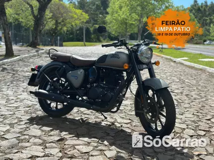 Royal Enfield CLASSIC 350 CHROME na cor Cinza no Dois Irmãos / RS - 6926369