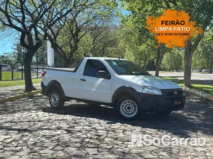 Fiat STRADA CS HARD WORKING 1.4 8V na cor Branca no Dois Irmãos / RS - 6936721