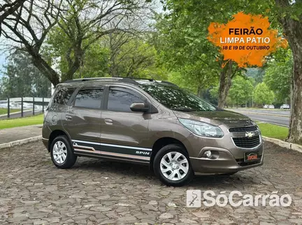 Chevrolet SPIN LTZ 7S 1.8 8V ECO AT6 na cor Cinza no Dois Irmãos / RS - 6952229