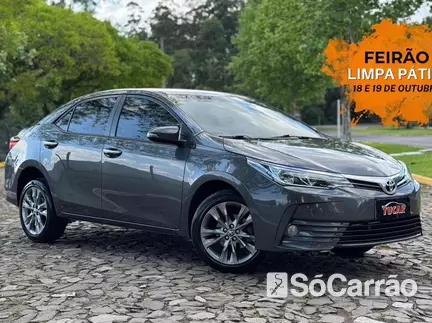 Toyota COROLLA XEI 2.0 16V AT na cor Cinza no Dois Irmãos / RS - 6966215