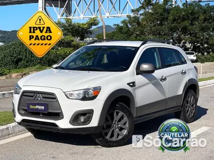 Mitsubishi ASX OUTDOOR 4X2 2.0 16V CVT na cor Branca em Florianópolis / SC - 6533003