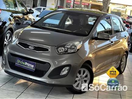 KIA PICANTO EX 1.0 12V AT na cor Cinza em Florianópolis / SC - 6708969