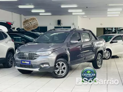 Fiat STRADA CD VOLCANO(RODA) 1.3 8V FIREFLY na cor Cinza em Florianópolis / SC - 6763057