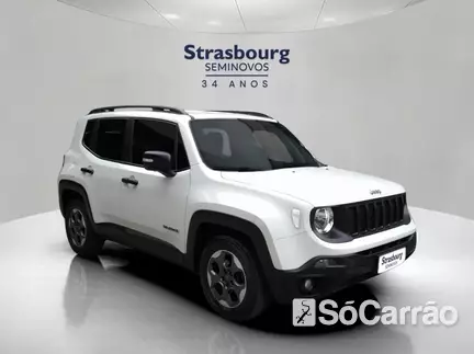 JEEP RENEGADE 1.8 16V AT6 na cor Branca em Blumenau / SC - 6532707