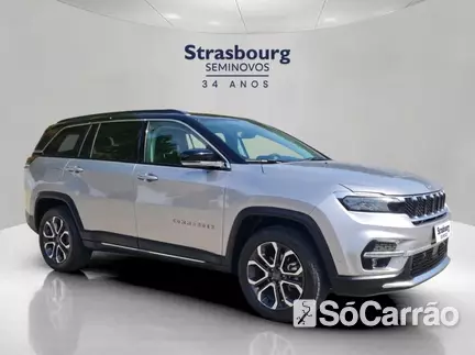 JEEP COMMANDER LIMITED T270 4X2 1.3 AT na cor Prata em Blumenau / SC - 6657884