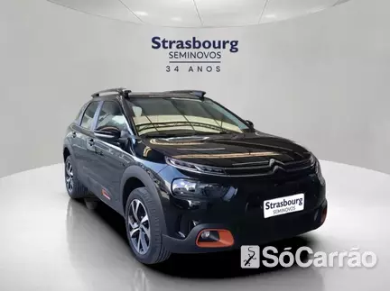 Citroen C4 CACTUS FEEL PACK 1.6 16V AT na cor Preta em Blumenau / SC - 6682162