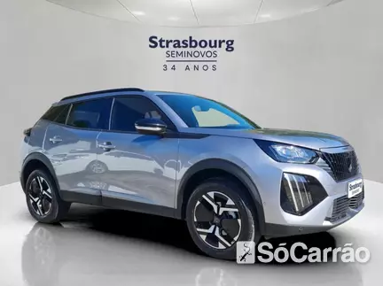 Peugeot 2008 ALLURE 1.0 T200 CVT na cor Cinza em Blumenau / SC - 6739302