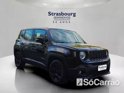 JEEP RENEGADE 1.8 16V AT6 na cor Preta em Blumenau / SC - 6787312