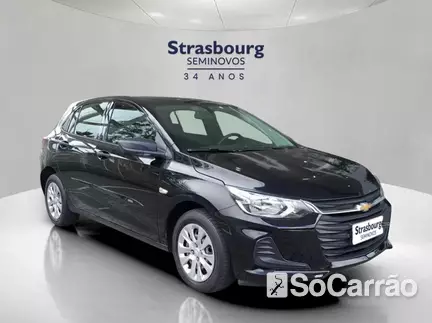 Chevrolet ONIX 1.0 TB AT na cor Preta em Blumenau / SC - 6881464