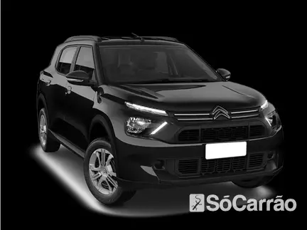 Citroen C3 AIRCROSS FEEL 1.0 T200 CVT na cor Preta em Blumenau / SC - 6900622