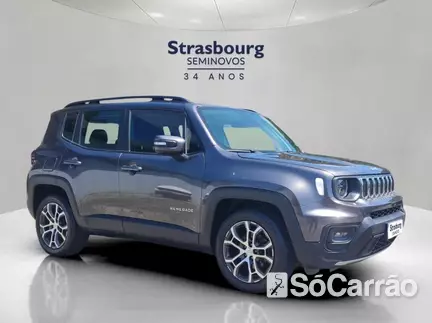 JEEP RENEGADE LONGITUDE 1.3 T270 TB AT6 na cor Cinza em Blumenau / SC - 6934744