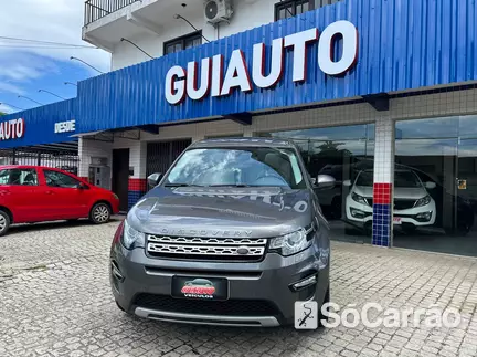 Land Rover DISCOVERY SPORT HSE NAC 2.0 TB-SI4 na cor Cinza em Joinville / SC - 6465103
