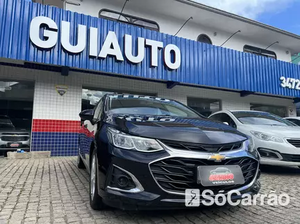 Chevrolet CRUZE LT 1.4 TURBO AT na cor Azul em Joinville / SC - 6524382