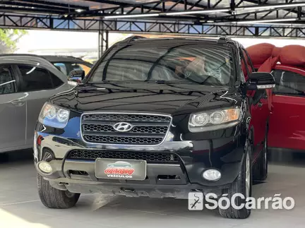 Hyundai SANTA FE GLS 4WD 2.7 V6 200CV AT na cor Preta em Joinville / SC - 6663220