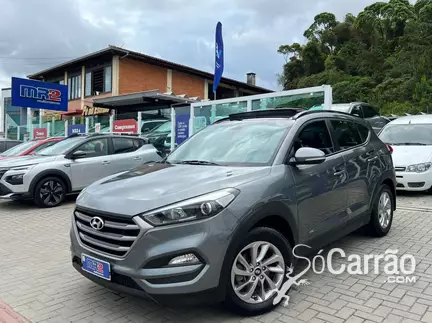Hyundai TUCSON GLS 4X2 2.0 16V AT na cor Cinza em Joinville / SC - 6326263