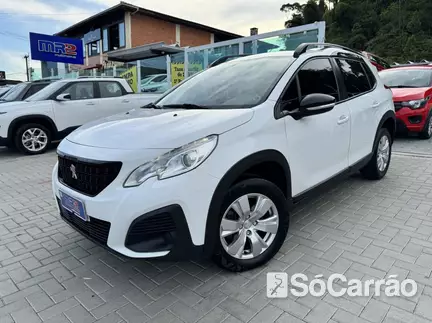 Peugeot 2008 ALLURE 1.6 16V FLEXSTART na cor Branca em Joinville / SC - 6435272
