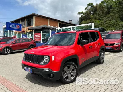 JEEP RENEGADE SPORT 1.8 16V AT6 na cor Vermelha em Joinville / SC - 6694733