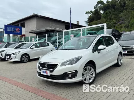 Peugeot 308 ALLURE 1.6 16V na cor Branca em Joinville / SC - 6695158