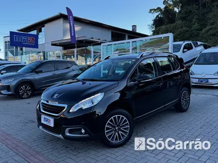 Peugeot 2008 ALLURE 1.6 16V FLEXSTART na cor Preta em Joinville / SC - 6711816