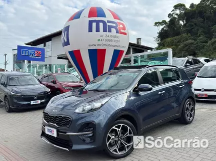 KIA SPORTAGE EX 4WD 2.0 16V AT na cor Azul em Joinville / SC - 6776730