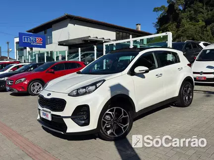 KIA SPORTAGE EX 4WD 2.0 16V AT na cor Branca em Joinville / SC - 6809502
