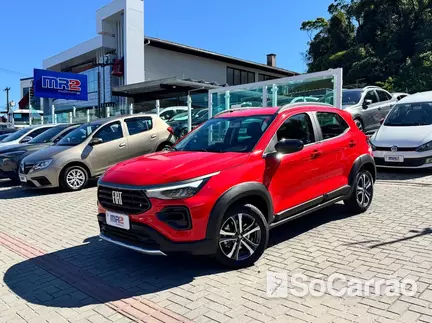 Fiat PULSE PULSE IMPETUS 1.0 TURBO na cor Vermelha em Joinville / SC - 6937626