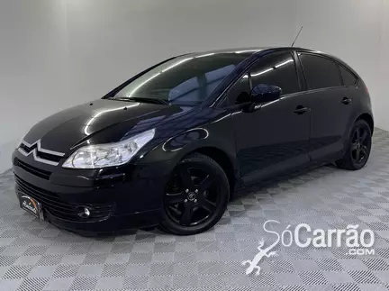 Citroen C4 EXCLUSIVE SPORT SOLARIS 2.0 16V na cor Preta em Blumenau / SC - 6011071