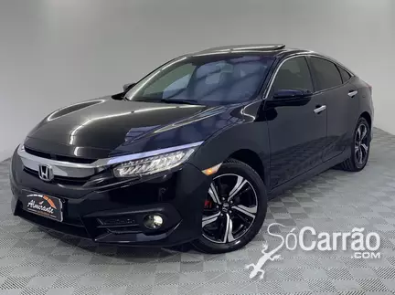 Honda CIVIC G10 TOURING 1.5 TB CVT na cor Preta em Blumenau / SC - 6173275
