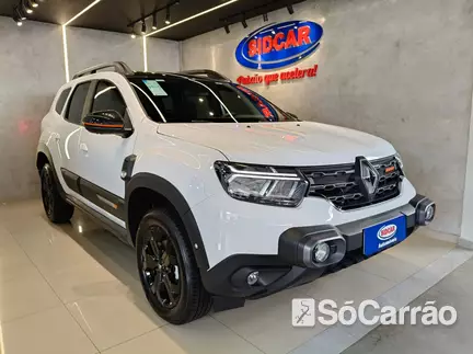 Renault DUSTER PLUS ICONIC 1.3 16V TCE CVT X-TRONIC na cor Branca em Garuva / SC - 6928567