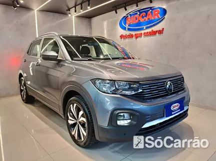 Volkswagen T-CROSS 200 1.0 TSI AT na cor Cinza em Garuva / SC - 6962486