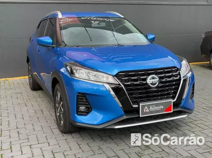 Nissan KICKS SENSE 1.6 16V CVT na cor Azul em Curitiba / PR - 6132292