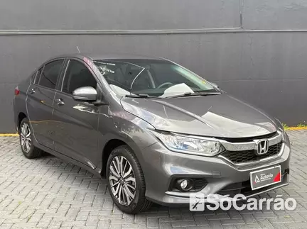 Honda CITY LX 1.5 CVT na cor Cinza em Curitiba / PR - 6563199