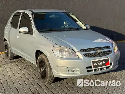 Chevrolet CELTA LT 1.0 VHC-E 8V FLEXPOWER na cor Prata em Curitiba / PR - 6712923