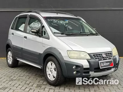 Fiat IDEA ADVENTURE LOCKER(HIGHTECH) 1.8 16V DUAL na cor Prata em Curitiba / PR - 6712937