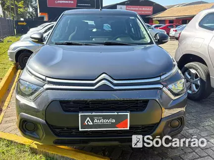Citroen C3 C3 FEEL 1.0 MT FLEX na cor Cinza em Curitiba / PR - 6762769