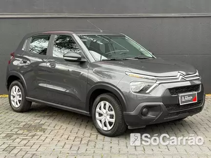 Citroen C3 C3 FEEL 1.0 MT FLEX na cor Cinza em Curitiba / PR - 6762769