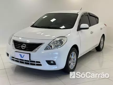 Nissan VERSA SL 1.6 16V FLEXFUEL na cor Branca em Joinville / SC - 6767800