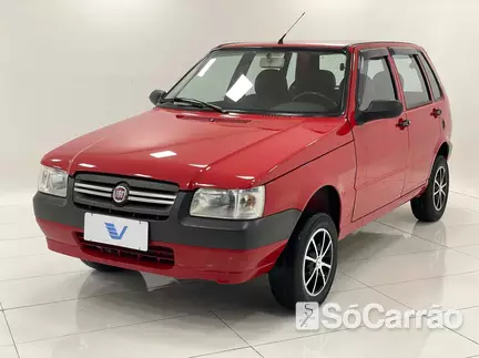 Fiat UNO MILLE 1.0 na cor Vermelha em Joinville / SC - 6898724