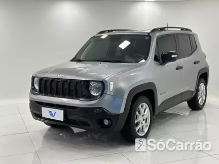 JEEP RENEGADE 1.8 SPORT na cor Prata em Joinville / SC - 6898847