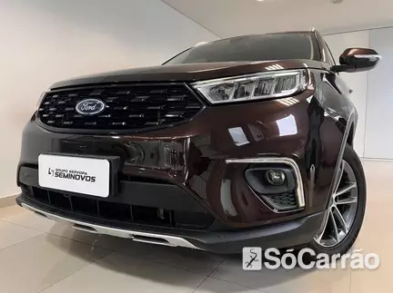 Ford TERRITORY SEL 1.5 16V TB GTDI CVT na cor Marrom em Curitiba / PR - 6878742